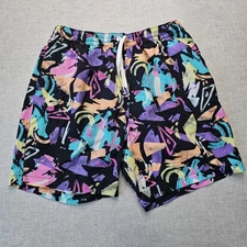 Chubbies Swim Shorts Mens Large 7" Inseam Quick Dry Lined Trunks Neon Colorful