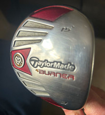 TaylorMade Burner 3-Wood 15° Fairway Wood RH Stiff Graphite Shaft