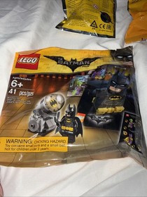 LEGO Lot 4 Poly Bag Rare 5004929 , 30301 , 211701 , 5004930 Batman Exclusive New