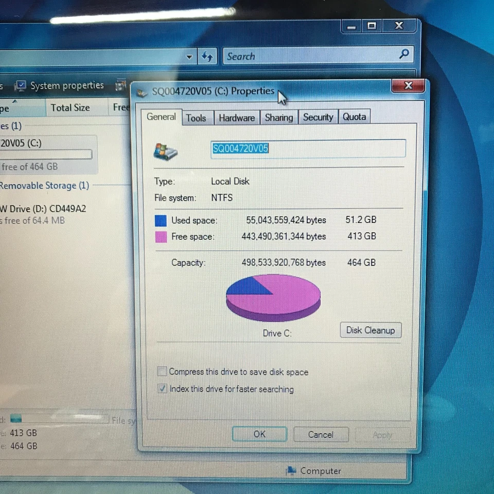 Toshiba Satellite Retro Gaming Laptop AMD Turion 2.00GHz 3GB RAM (Windows Vista) - Image 3 of 4