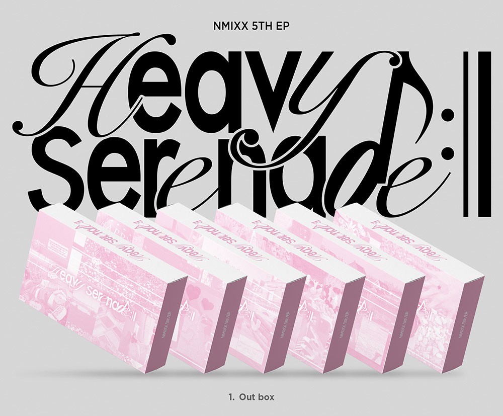 NMIXX [HEAVY SERENADE] 5th EP Album POCA Ver/QR Card+22 Photo Card