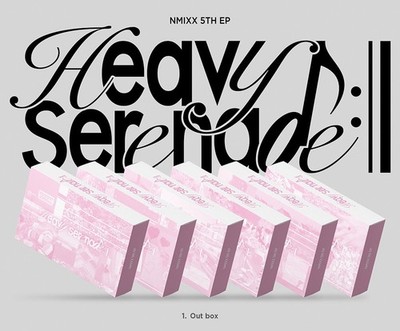NMIXX POCAALBUM アルバム50枚 おまけプッカトレカセット付き NMIXX [HEAVY SERENADE] 5th EP Album POCA Ver/QR Card+22 Photo Card