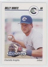 1992 SkyBox Pre-Rookie Charlotte Knights Billy White #172 0q3