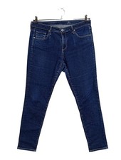 ADRIANO GOLDSCHMIED Slim Jeans Damen Jeans Gr. DE 42 blau Casual-Look
