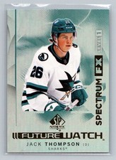 2024-25 SP Authentic Jack Thompson Spectrum FX Future Watch Spectrum FX Level 1