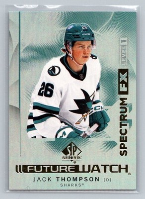 2024-25 SP Authentic Jack Thompson Spectrum FX Future Watch Spectrum FX Level 1