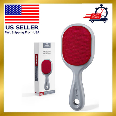Double-Sided Lint Brushes, Classic Velvet Brush for Furniture and Clothing, I...