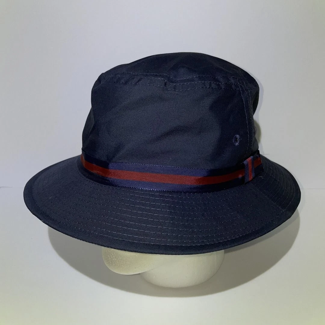 Country Gentleman Blue Water Repellant Vintage Bucket Hat Size 7 1/4
