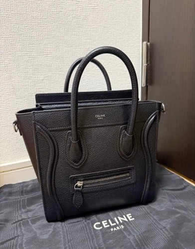 CELINE Luggage Nano Black
