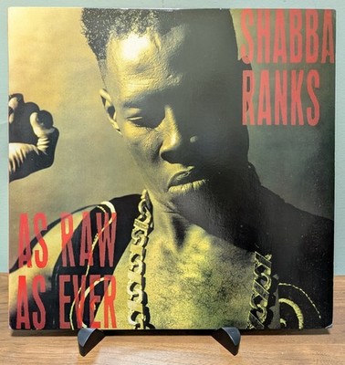 [US Press] SHABBA RANKS / AS RAW AS EVER / 1991 EPIC E 47310 / RAGGAE HIP HOP /