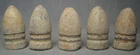 Lot of 5 Nice Dug Civil War Dropped Confederate Gardner .58 cal. Bullets
