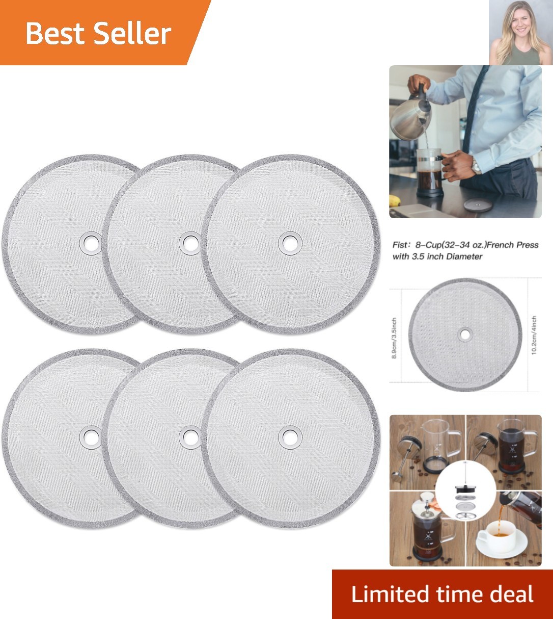 Filters - Perfect For 8-cup Coffee Makers