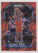 2020-21 Panini Prizm Red Ice Prizm Darius Bazley #164 1u6