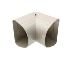 RECTORSEAL Fortress 84122 LCI-122-I 4-1/2" PVC 90-degree Inside Vert Ell IVORY