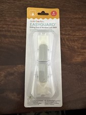 Sure Basics EASYGUARD Sliding Door Window Lock SB33 Child Safety 4 Pack