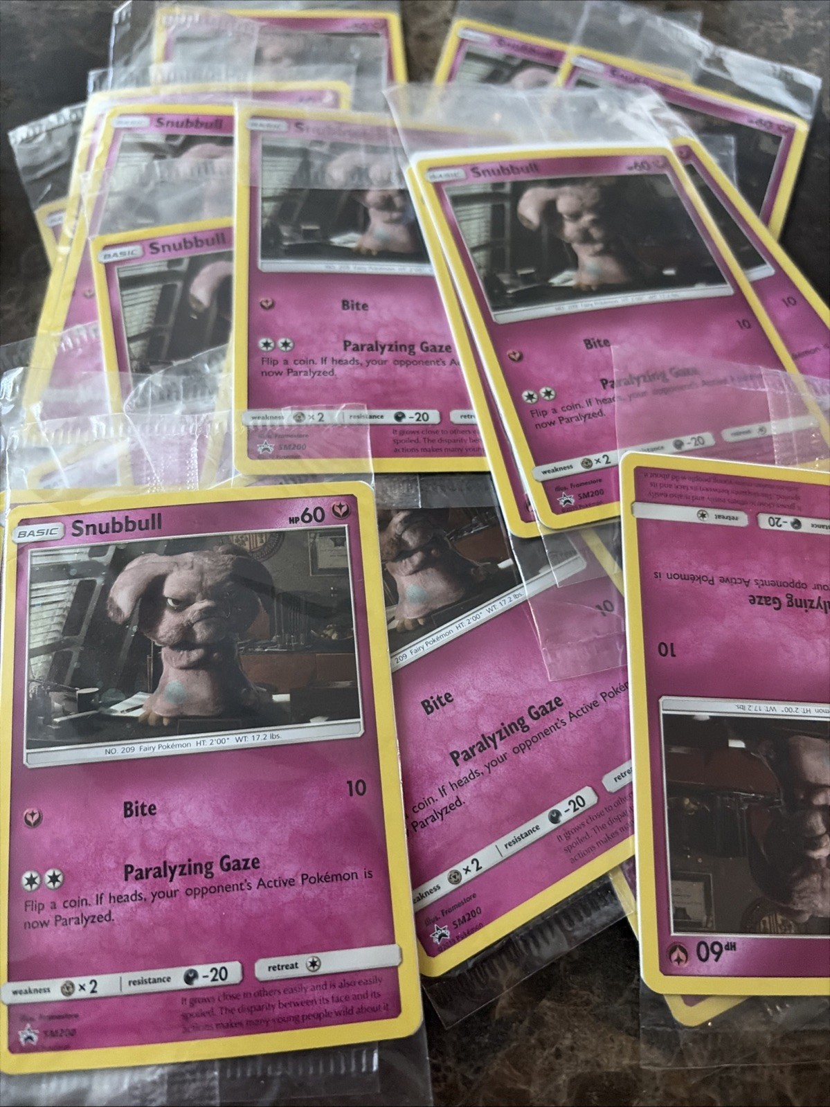 24 SEALED Snubbull SM200 Promo GameStop Exclusive Pokemon Cards !!
