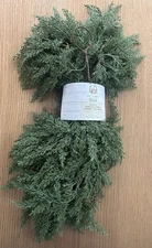 Garland “My Texas House” Cedar NEW 9’ Christmas Natural Feel Artificial Unlit