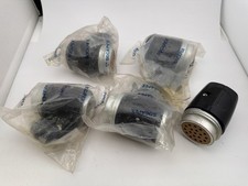  Lot of 5 Socapex SLGFFDR419AR Female Cable Mount Connector 19-Pin