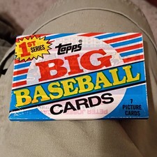 Topps 1988 Big 1st Series Oversized Baseball Cards Pack - 7 Cards 1st Edition