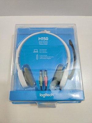 NEW Logitech H150 Wired Headset, Stereo Headphones Rotating Microphone 