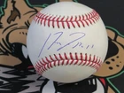 JOSE RAMIREZ AUTOGRAPHED SIGNED OMLB BASEBALL CLEVELAND GUARDIANS FANATICS MS2