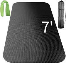 Large Exercise Mat, Equipment Mat for Treadmill & Exercise Bike