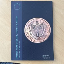 Noonans - British Trade Tokens, Tickets and Passes. 21 February, 2024 (628 lots)