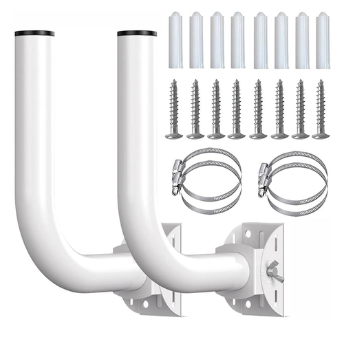 Outdoor Use Wireless Bridge Bracket Mount 2 Sets with Two Hoops Stabilization - Bild 3 von 12