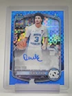 DEREK DIXON 2025-26 BOWMAN CHROME U 1ST ROOKIE RC AUTO BLUE X-FRACTOR /150 Q3882