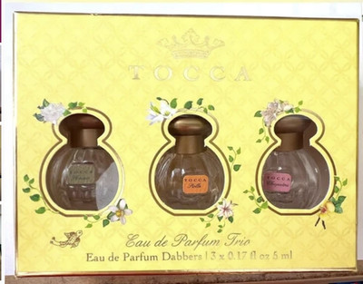TOCCA Women's Eau De Parfum Trio, Parfum Dabbers Set 3 x 0.17 fl oz 5ml Each NEW