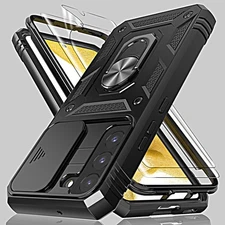 Funda Para Samsung GALAXY S22 5G 6.1 Case Shockproof Rotating Kickstand