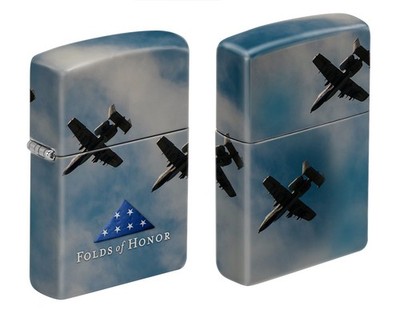 Zippo 2782,   ''Fields of Honor'' Lighter, 540 Multi-Sided Finish Lighter