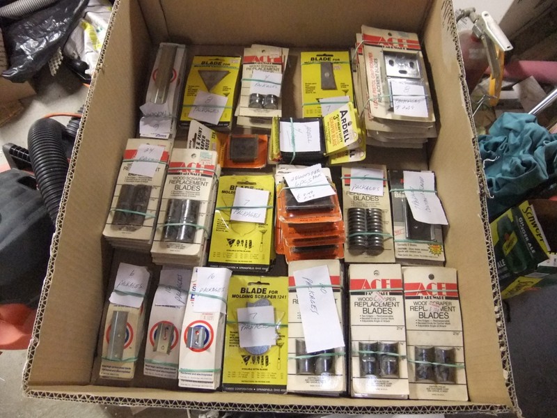 wood scraper blades Various Brands