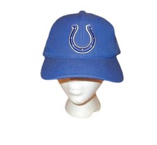 Vtg 90s Indianapolis Colts NFL Snapback Hat Sports Specialties 3D Logo Wool Blnd