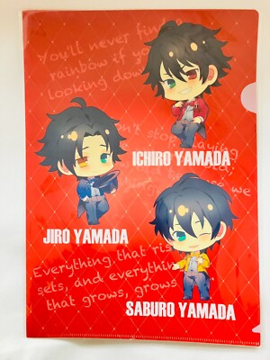 New Hypnosis Mic Division Rap Battle / A4 Clear file folder Ikebukuro / Japan
