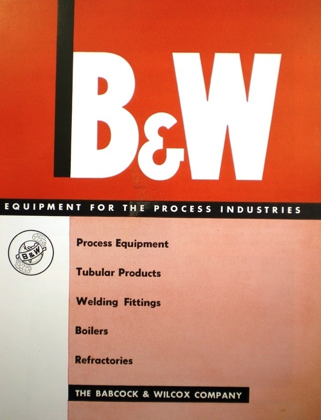 Babcock & Wilcox Catalog Boiler ASBESTOS Insulating Firebrick
