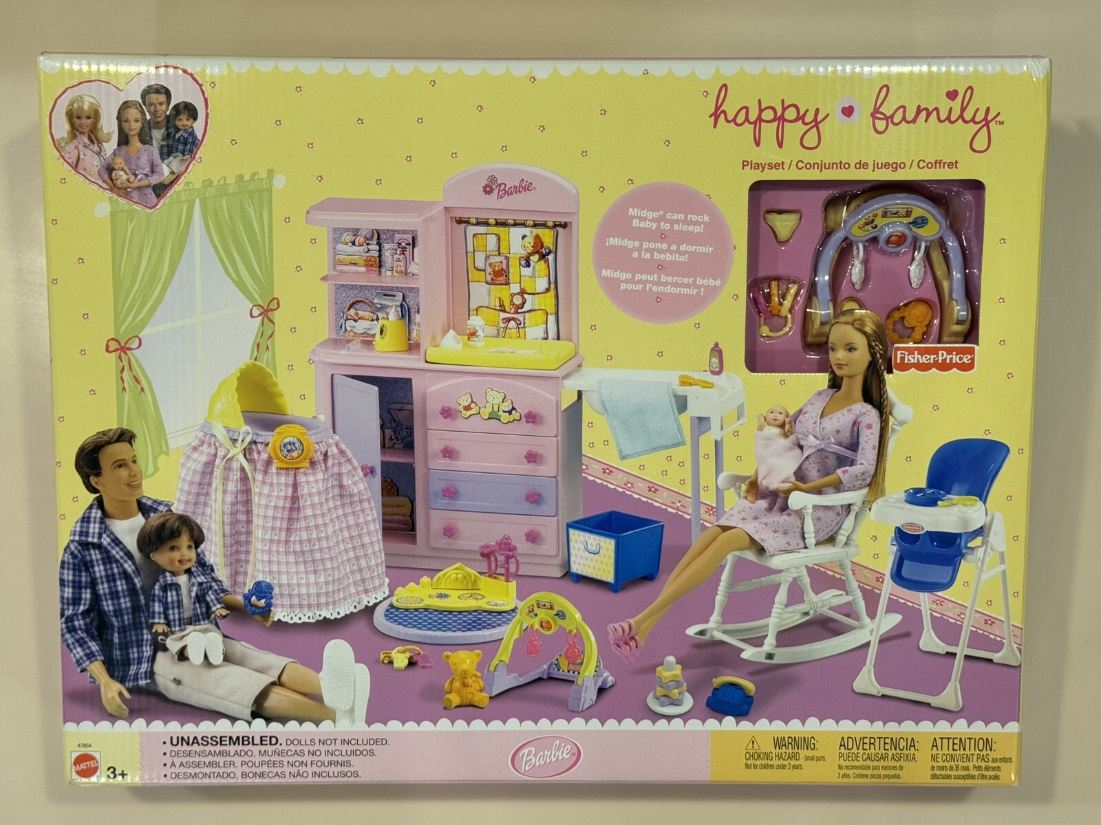 HAPPY FAMILY PLAYSET 2002