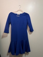 Halston Heritage Royal Blue Size M Dress