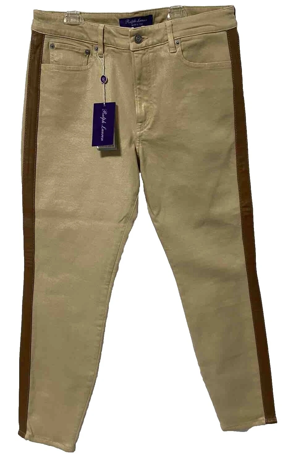 Джинсы женские Ralph Lauren коричневые