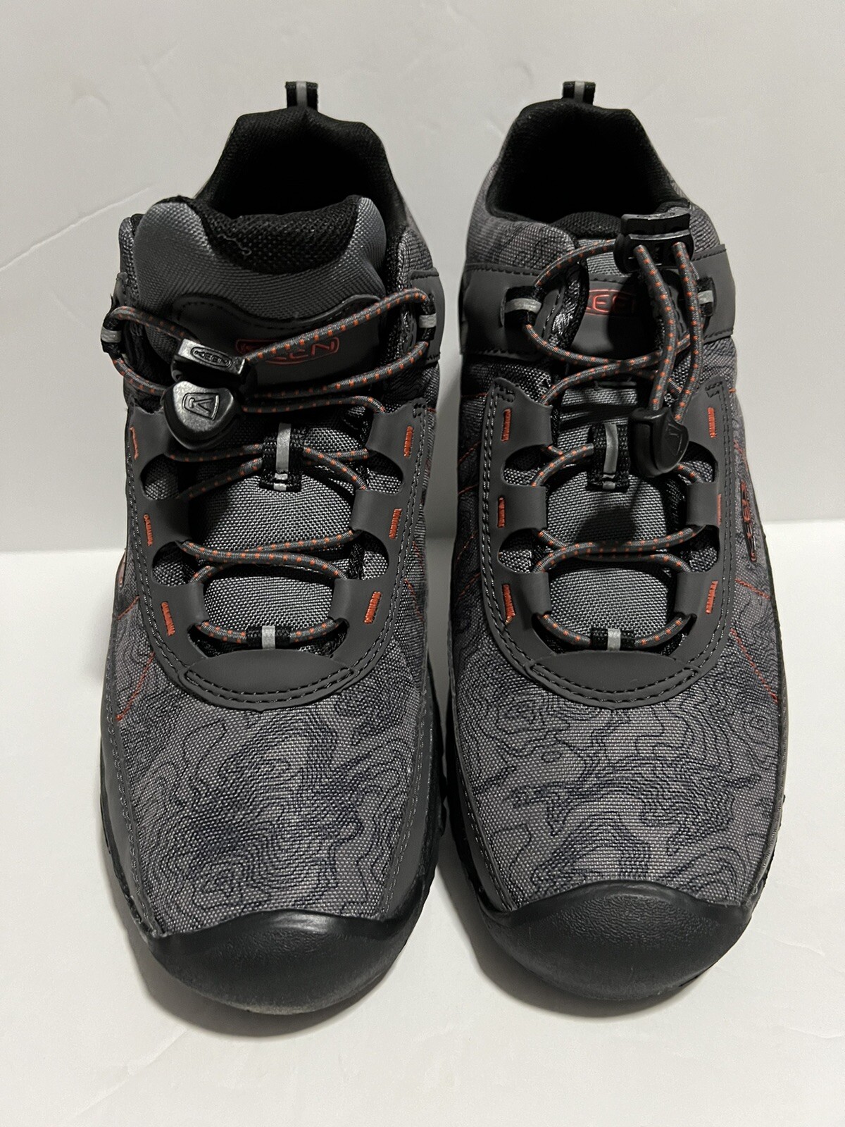 SCARPE KEEN Youth Magnet scarlet Targhee Is Sport Escursionismo Giovane Taglia 6 GRIGIO