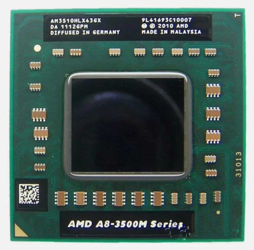 AMD A8-3510MX AM3510HLX43GX 1.8 GHz quad-core Socket FS1 Notebooks Processor CPU - Image 4 of 4