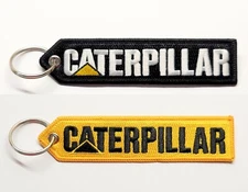 CATERPILLAR Keychain Double Sided High-Quality Keychain Construction Gear
