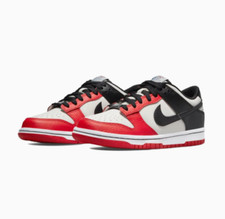 NBA × NIKE DUNK LOW EMB  CHICAGO BULS Size 4.5 - NBA x Nike Dunk EMB GS Low 75th Anniversary - Bulls for
