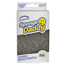 Scrub Daddy Sponge Daddy Style Dual Sided Sponge Scrubber Dish Sponges for Wa...