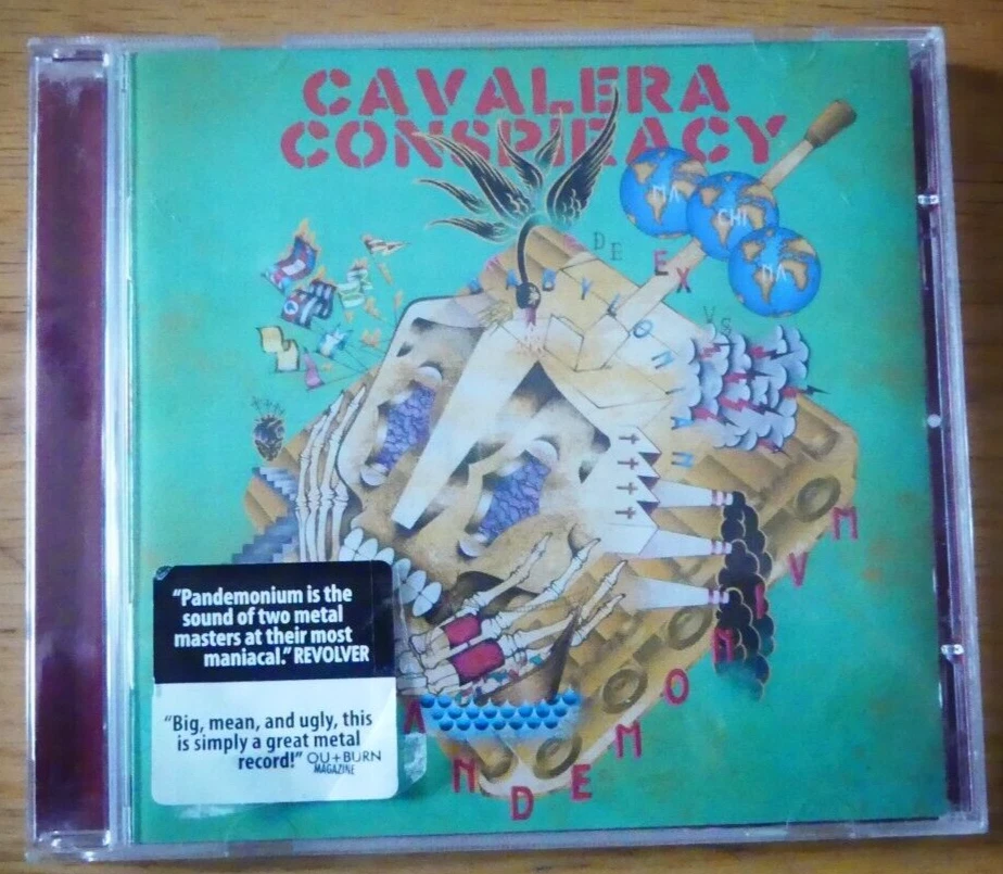 Cavalera Conspiracy : Pandemonium CD Picture Album 10Titres -2014 Napalm Records - Photo 1/4