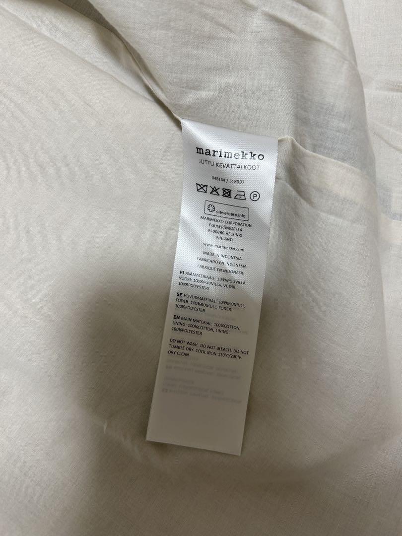 【美品】marimekko マリメッコ JUTTU COAT トレンチコート 美品】marimekko マリメッコ JUTTU COAT トレンチコート