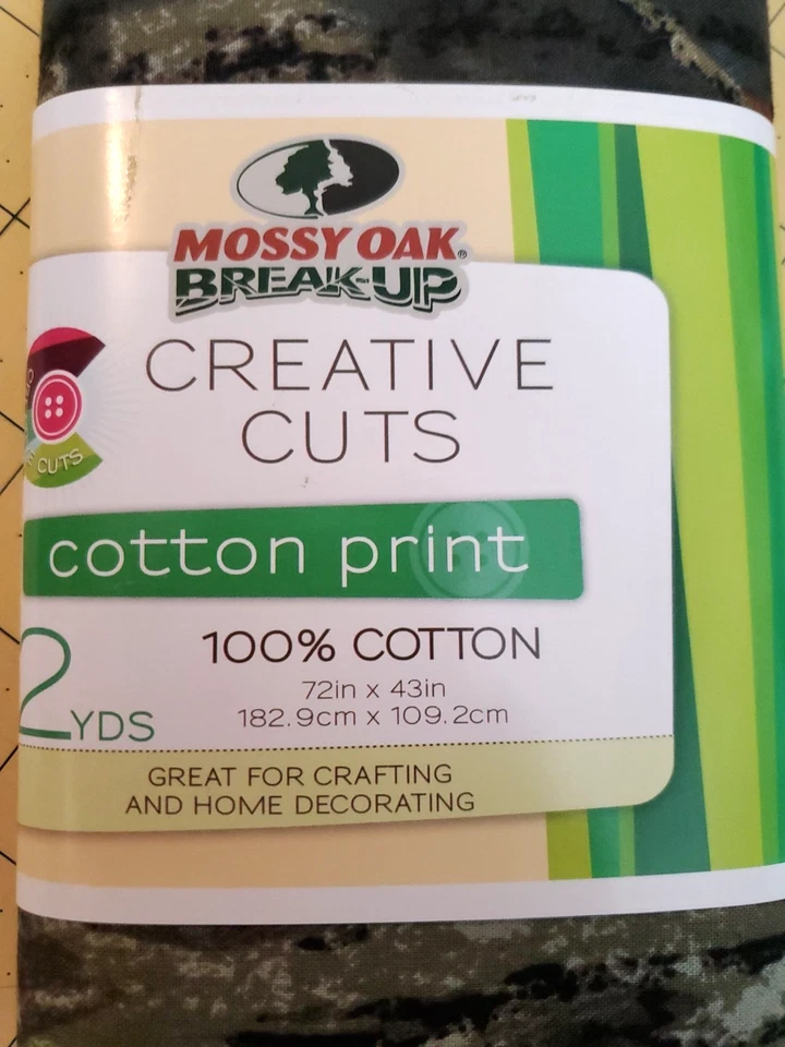Árbol Hoja Camuflaje, Roble Mossy Tela Algodón Creativa 2 Yardas X 43" Ancho Foto 3 de 4