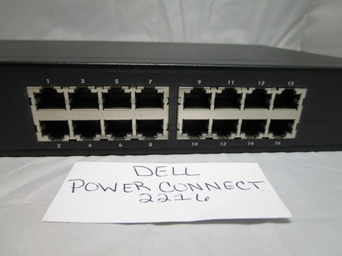 Dell PowerConnect 2216 - 16 porte - switch - Foto 4 di 8