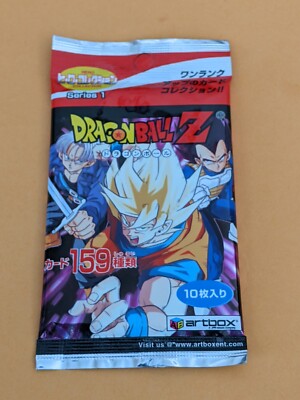2000 Dragon Ball Z Artbox Series 1 Hero Collection 10 Card Pack