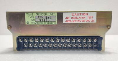 Terasaki Electric TM-2 Sender Unit Type EIN-532